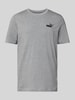 PUMA PERFORMANCE T-Shirt mit Label-Stitching Mittelgrau Melange