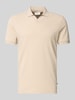 s.Oliver RED LABEL Regular Fit Poloshirt aus Baumwoll-Mix Beige