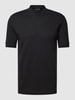 Drykorn T-Shirt mit Strukturmuster Modell 'DUSTIN' Schwarz