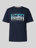 Jack & Jones T-Shirt mit Rundhalsausschnitt Modell 'COLTON' Marine