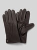 Roeckl Lederhandschuhe aus echtem Leder Modell 'Garmisch' Dunkelbraun