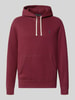 Polo Ralph Lauren Regular Fit Hoodie aus Baumwoll-Mix Bordeaux