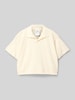 CHAMPION T-Shirt mit Umlegekragen Sand