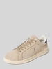 Polo Ralph Lauren Low Top Sneaker aus echtem Rindsvelours Modell 'HERITAGE COURT II' Beige
