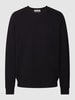 Armedangels Sweatshirt mit Label-Stitching Modell 'BAARO' Black