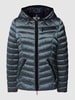 Gil Bret Steppjacke mit Label-Patch Blau