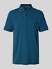 Christian Berg Men Regular Fit Poloshirt mit Logo-Stitching Petrol