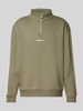 Ellesse Sweatshirt mit Stehkragen Modell 'ZARAGOZA' Khaki