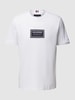 Tommy Hilfiger T-Shirt mit Label-Print Weiss