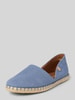 Verbenas Espadrilles aus Leder Modell 'CARMEN SERRAJE' Bleu