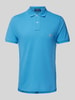 Polo Ralph Lauren Custom Slim Fit Poloshirt mit Label-Stitching Royal