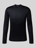 Emporio Armani Longsleeve mit Rundhalsausschnitt Black