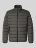 Marc O'Polo Regular fit gewatteerd jack van waterafstotend materiaal Kaki