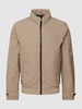 Tommy Hilfiger Jacke mit Label-Detail Modell 'REGATTA' Kitt