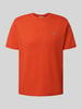 Gant Regular Fit T-Shirt mit Label-Stitching Orange