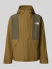 The North Face Kurtka z wyhaftowanym logo model 'REIGN ON 2.0' Oliwkowy