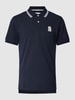 s.Oliver RED LABEL Poloshirt mit Label-Patch Marineblau