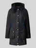 Barbour Regular fit gewaxt jack met klepzakken, model 'BOWER WAX' Marineblauw