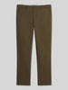 Tommy Hilfiger Chinosy o prostym kroju z mieszanki bawełny model 'DENTON' Khaki