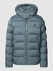 G-Star Raw Steppjacke mit Label-Details Modell 'Whistler' Helltuerkis