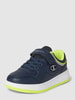 CHAMPION Sneakers in leerlook, model 'REBOUND' Marineblauw
