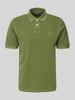 Marc O'Polo Regular Fit Poloshirt aus reiner Baumwolle Gruen
