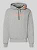 FIRE + ICE Hoodie met logo, model 'COVELL' Lichtgrijs