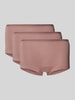 Sloggi Pants mit Label-Print Modell 'GO DAILY' im 3er-Pack Mud