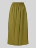American Vintage Midirock mit elastischem Bund Modell 'BAILOW' Khaki