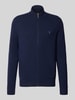 Polo Ralph Lauren Regular fit gebreid jack van pure wol Marineblauw