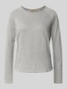 Smith and Soul Longsleeve mit Rundhalsausschnitt Hellgrau Melange