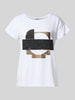 More & More T-shirt met pailletten Offwhite