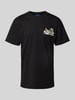 MARKET T-Shirt mit Rundhalsausschnitt Modell 'BETTER CALL BEAR' Black