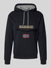 Napapijri Bluza z naszywką z logo model ‘BURGEE WINT’ Czarny