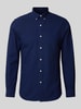 Polo Ralph Lauren Slim fit vrijetijdsoverhemd met button-downkraag Marineblauw