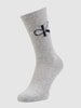 CK Calvin Klein Socken mit Logo Mittelgrau Melange