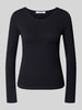 ZABAIONE Longsleeve mit Rundhalsausschnitt Marine
