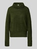 ICHI Regular Fit Strickpullover mit Alpaka-Anteil Modell 'IHKAMARA' Khaki