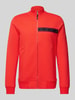 Joy Sweatjacke mit Label-Detail Modell 'G-Style' Rot