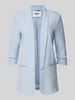 Only Regular Fit Blazer mit angedeuteten Paspeltaschen Modell 'ELLY' Hellblau