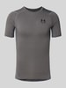 Under Armour T-shirt met labelprint Antraciet