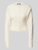 Gina Tricot Cardigan mit Druckknopfleiste Offwhite