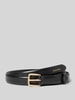 CK Calvin Klein Gürtel aus echtem Leder Modell 'ESSENTIAL BUCKLE 20MM' Black