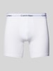 Calvin Klein Underwear Trunks mit Label-Bund im 3er-Pack Weiss