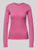 Marc O'Polo Denim Longsleeve mit Rundhalsausschnitt Fuchsia