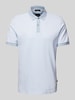 BOSS Regular Fit Poloshirt mit Label-Detail Modell 'Parlay' Bleu