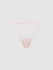 DKNY String aus Mesh Hellrosa