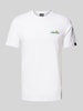 Ellesse T-shirt met labelprint, model 'LIAMMO' Wit