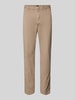 BOSS Slim Fit Chino mit Eingrifftaschen Modell 'Kaito' Beige