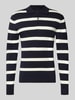 MCNEAL Strickpullover mit Polokragen Modell 'VERO' Marine